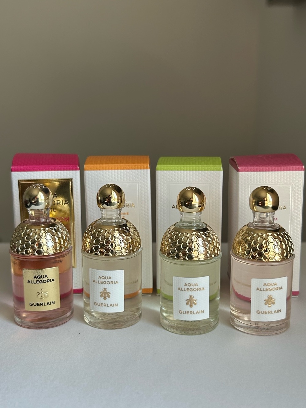 7.5mlx4 Guerlain Aqua Allegoria Women’s mini set
